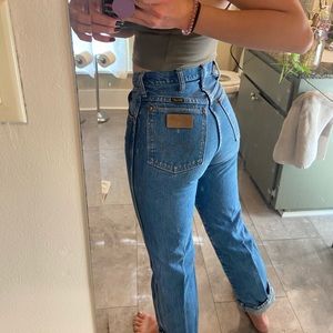 Wrangler mom jeans